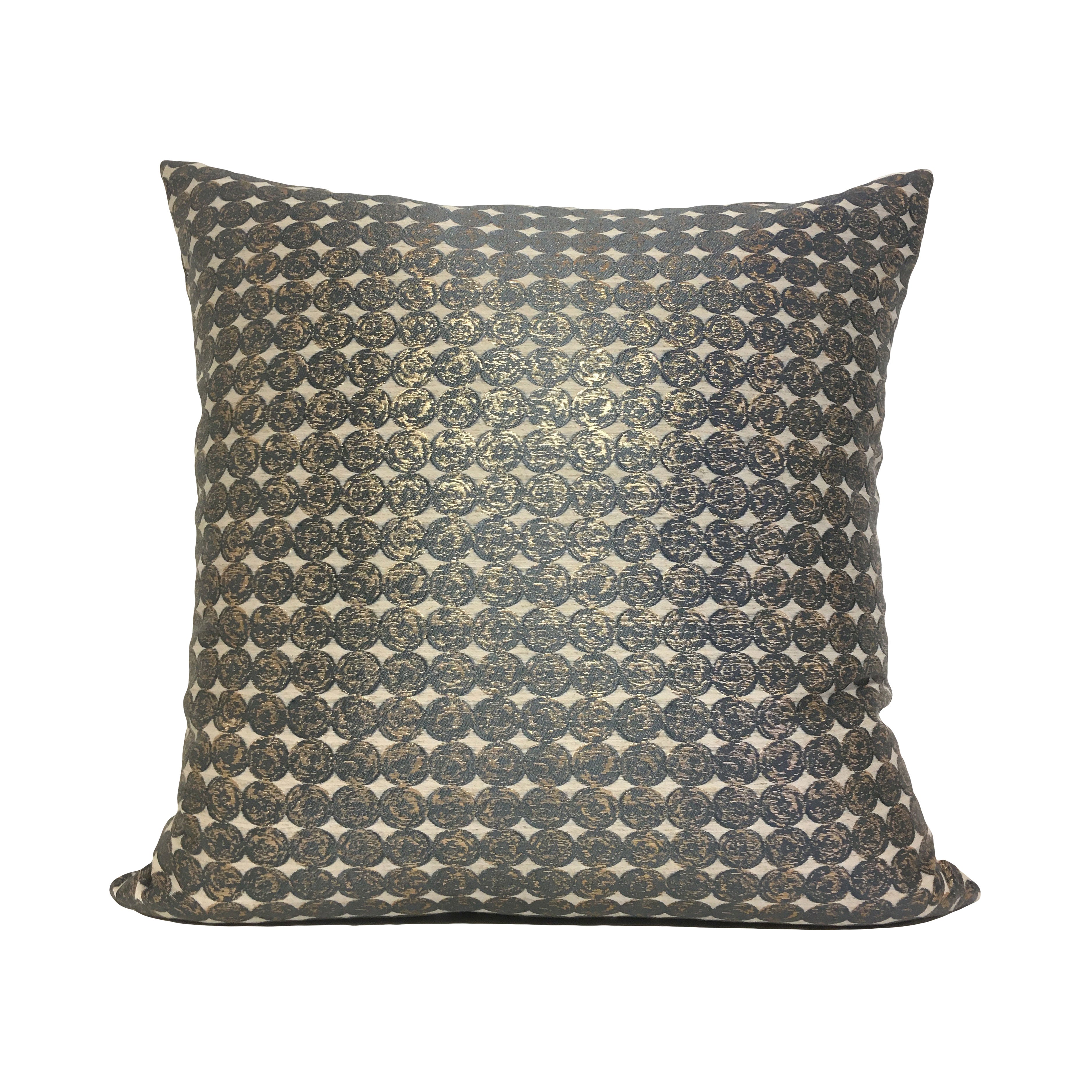 Angers Metallic Throw Pillow 20x20"