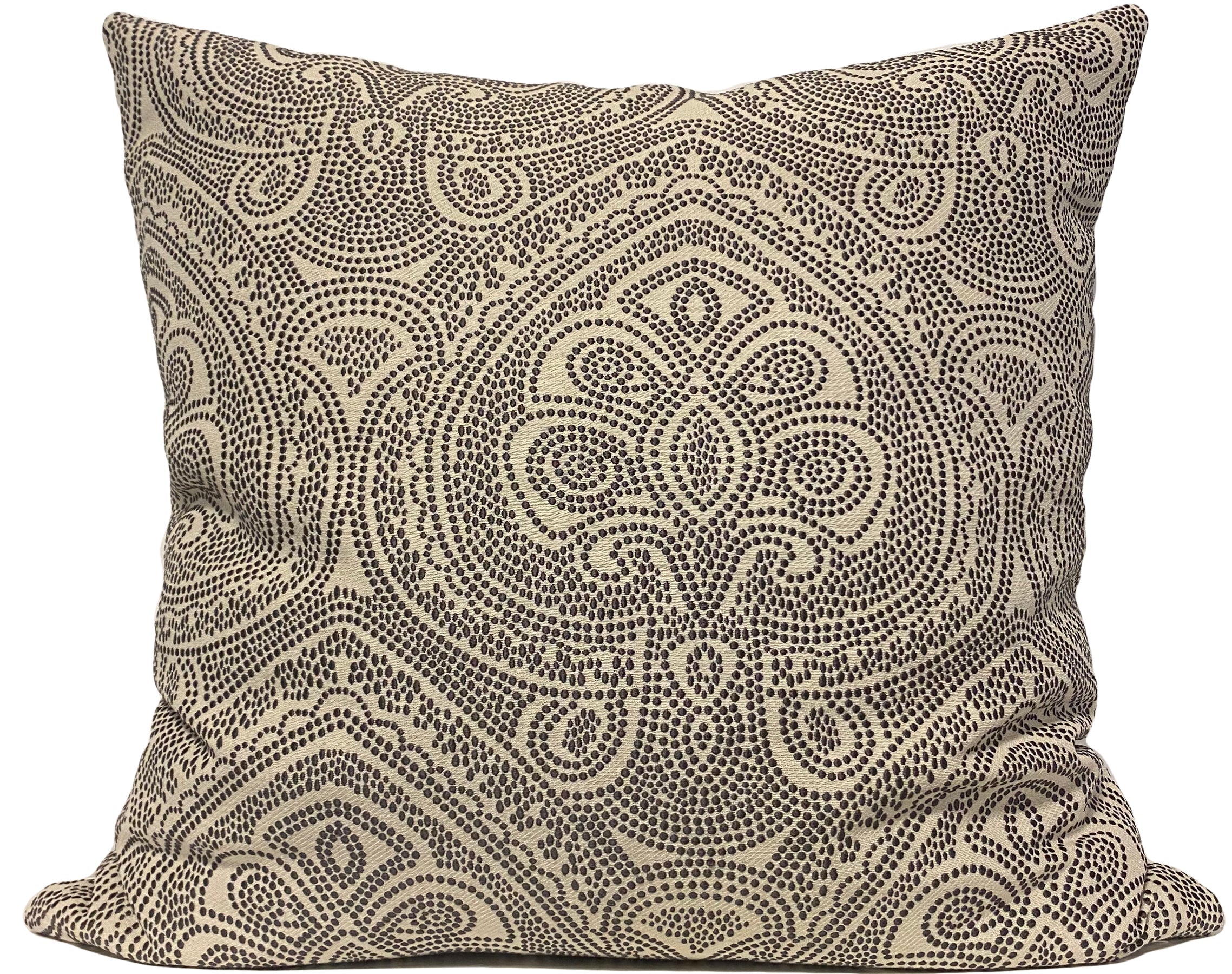 Arrow Point Stone Grey Euro Pillow 25x25"
