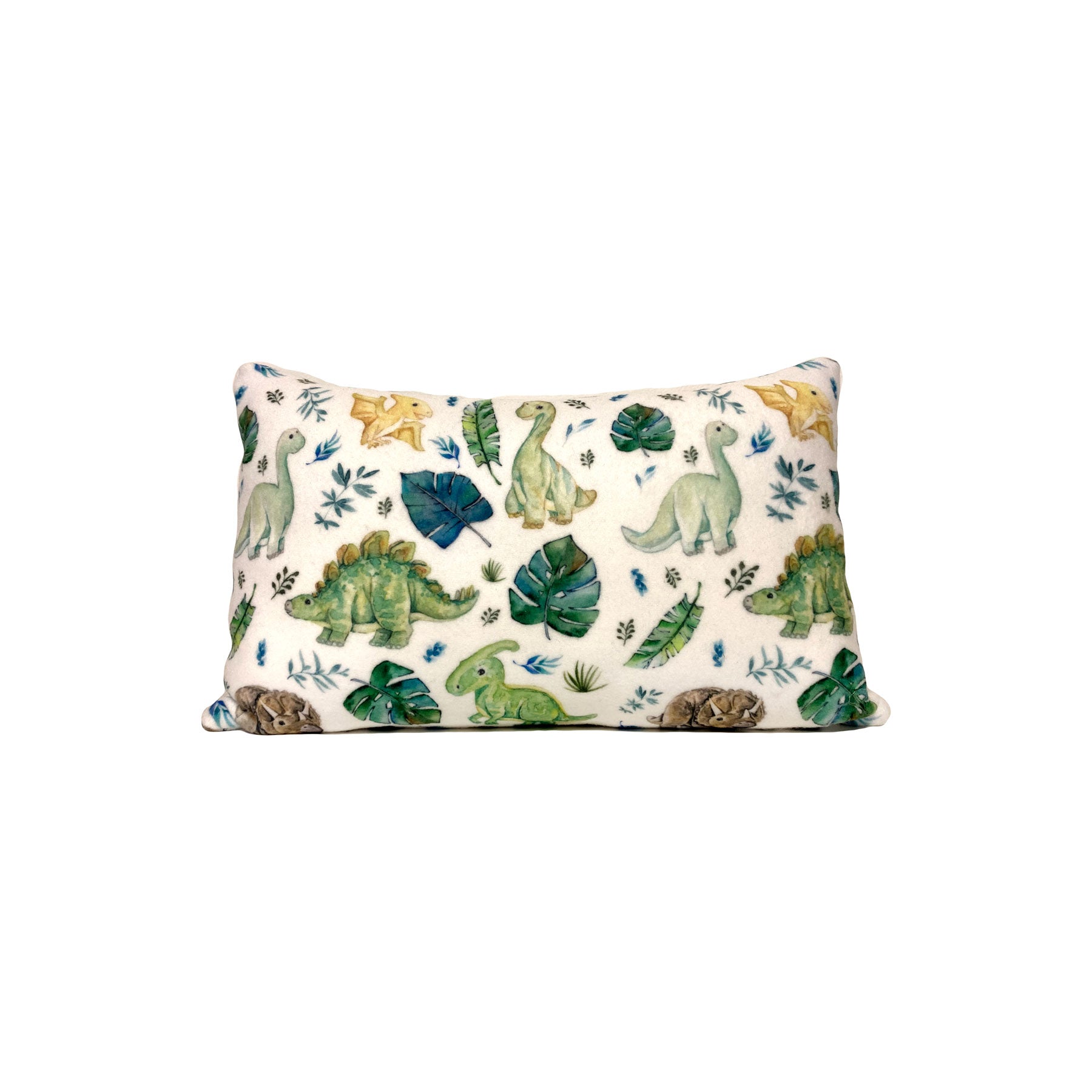 Baby Dinos Fleece Pillow 8x13"