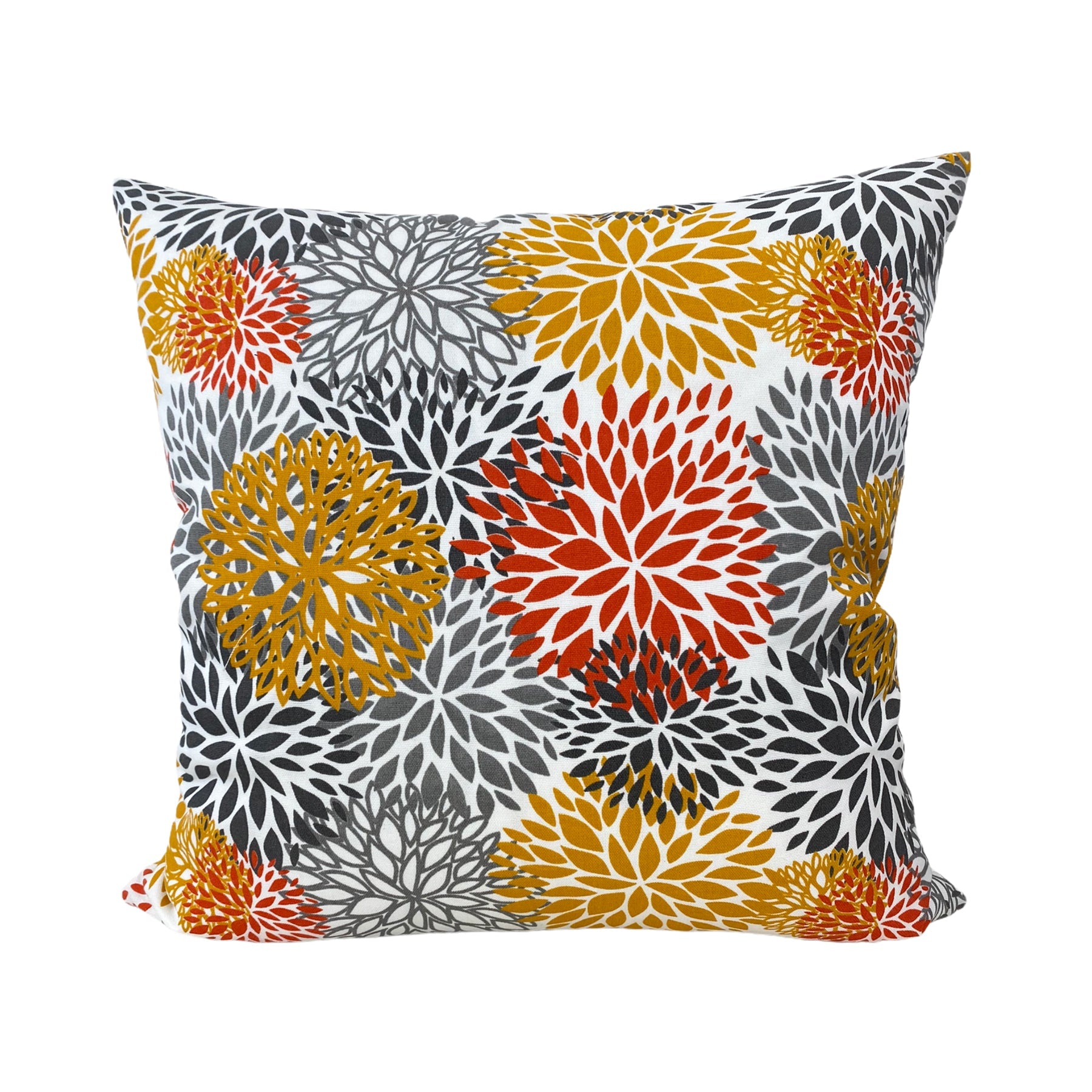 Bloom Fire Throw Pillow 20x20"
