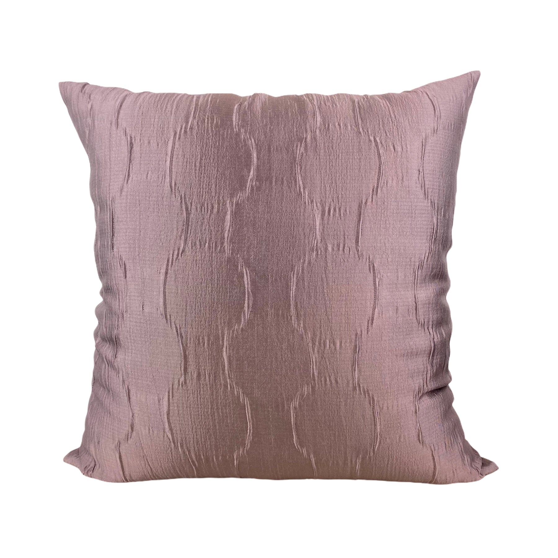 Grape Moss Crinkle Throw Pillow 20x20"