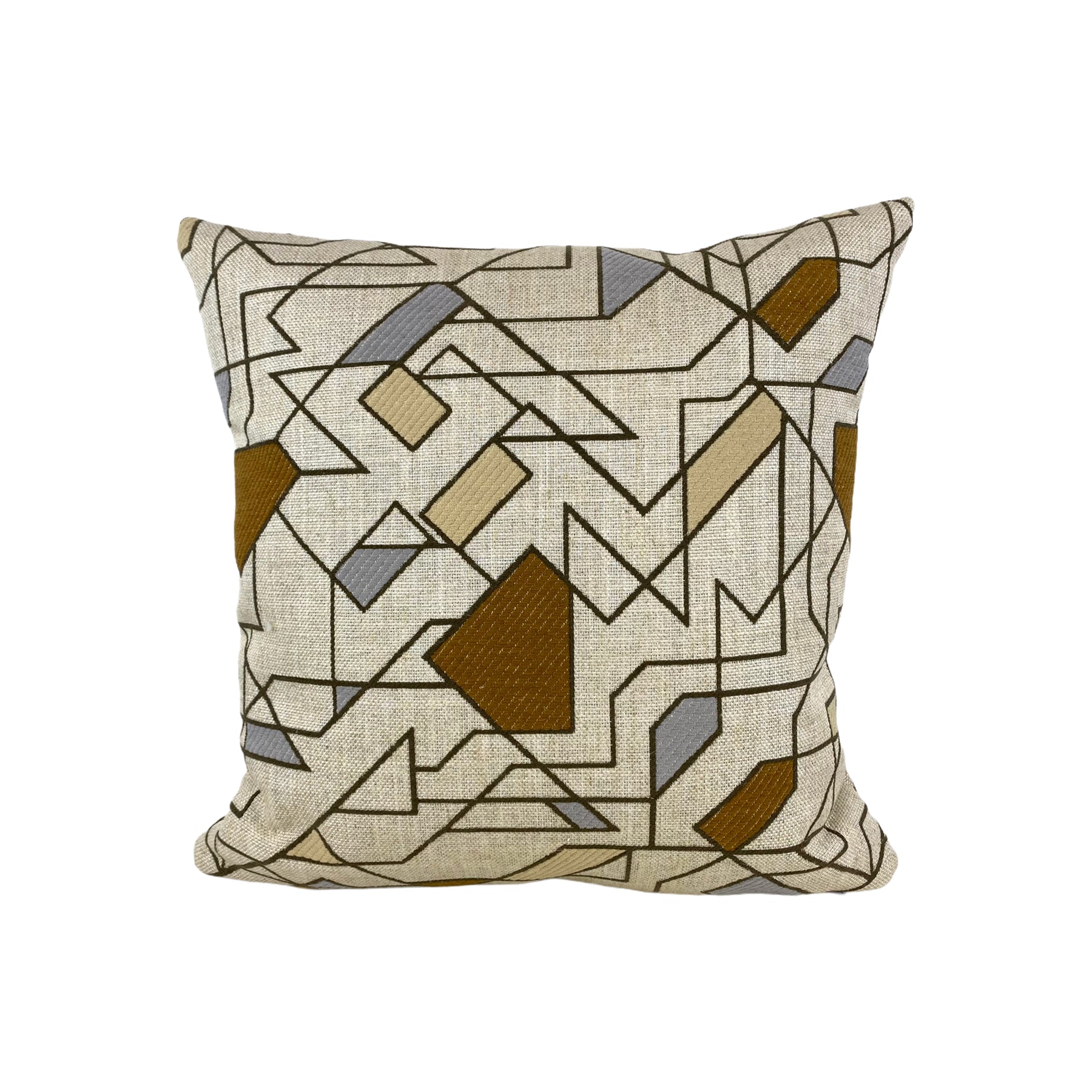 Junction Pebbles Throw Pillow 17x17"