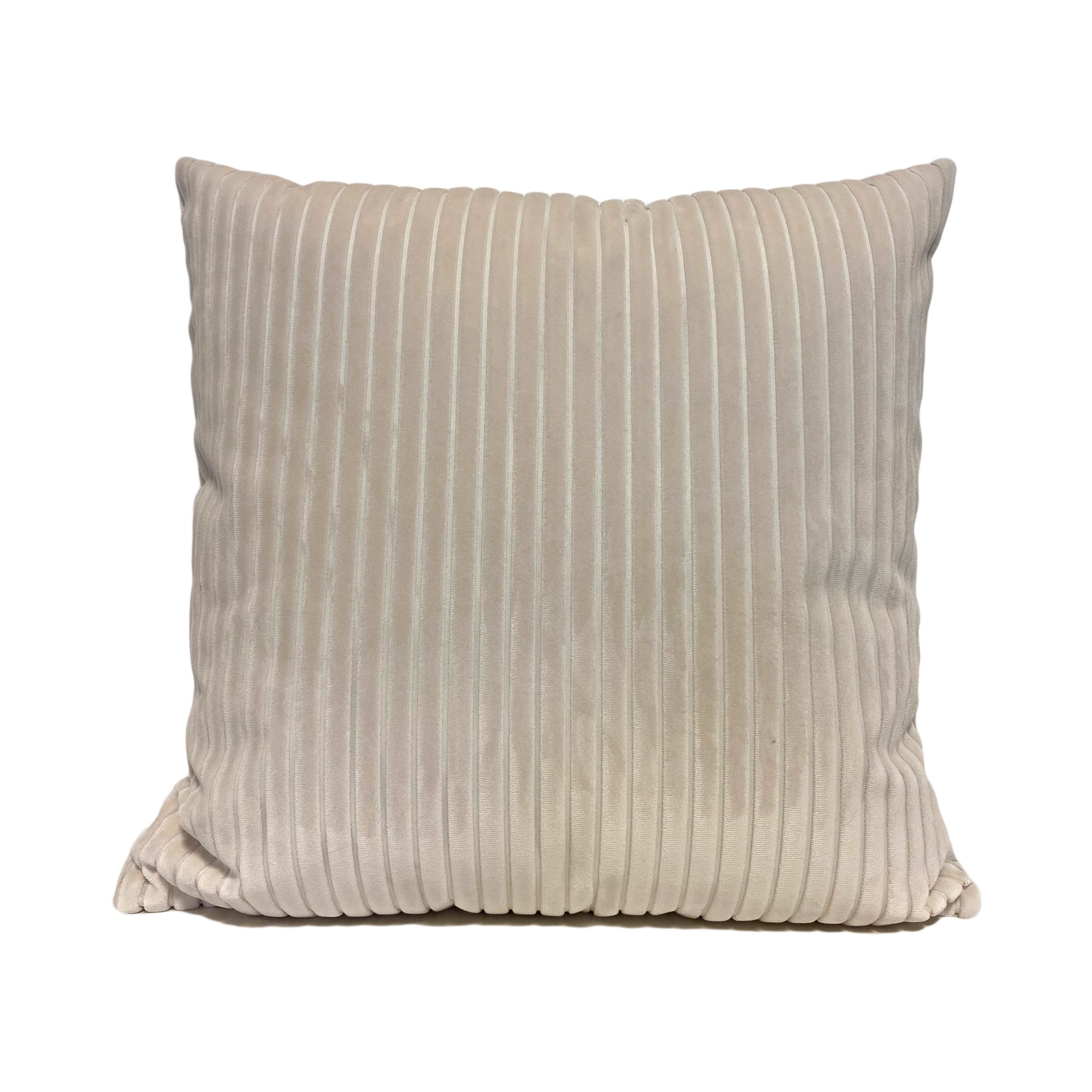 Postrio Ivory Velvet Throw Pillow