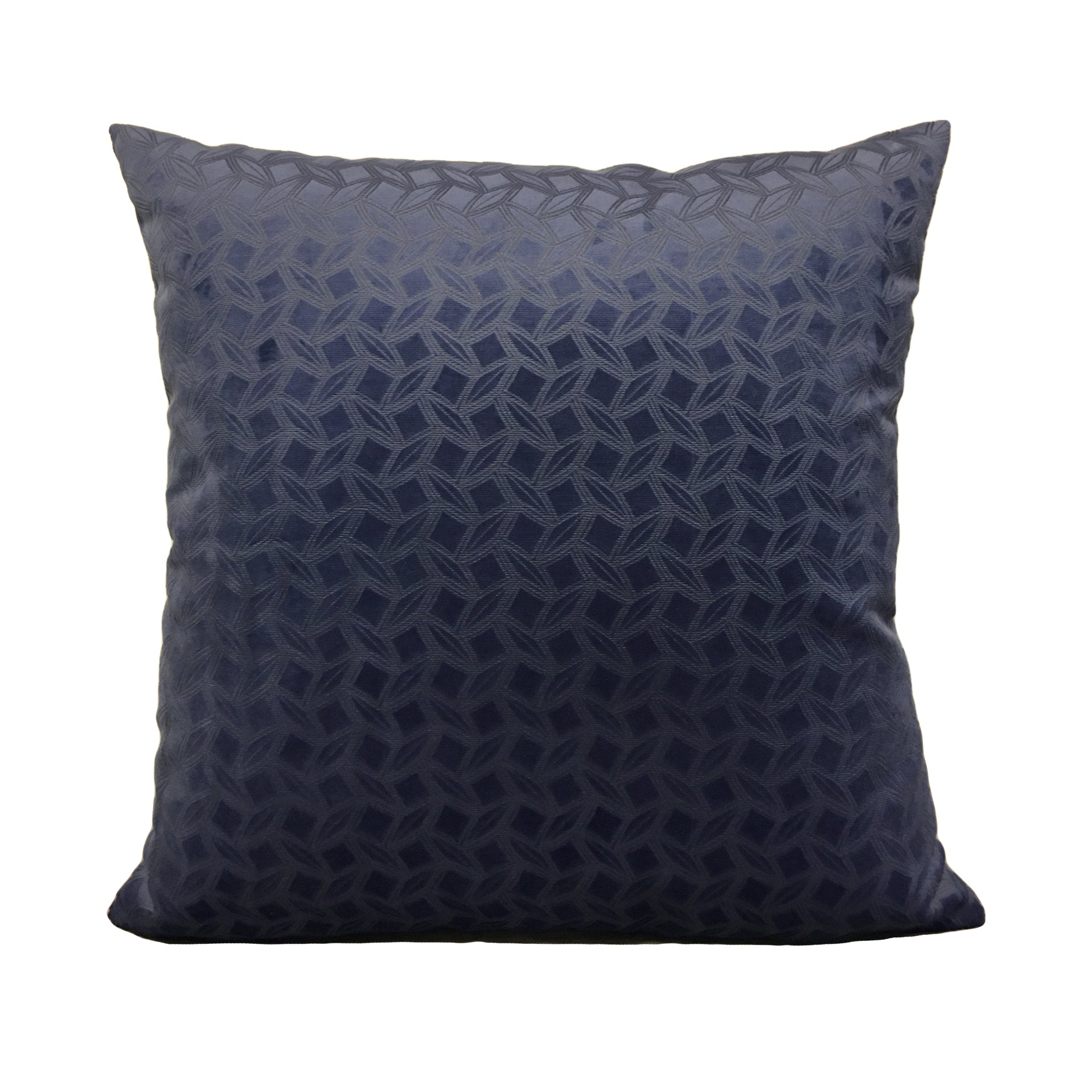 Prism Indigo Blue Throw Pillow 17x17"