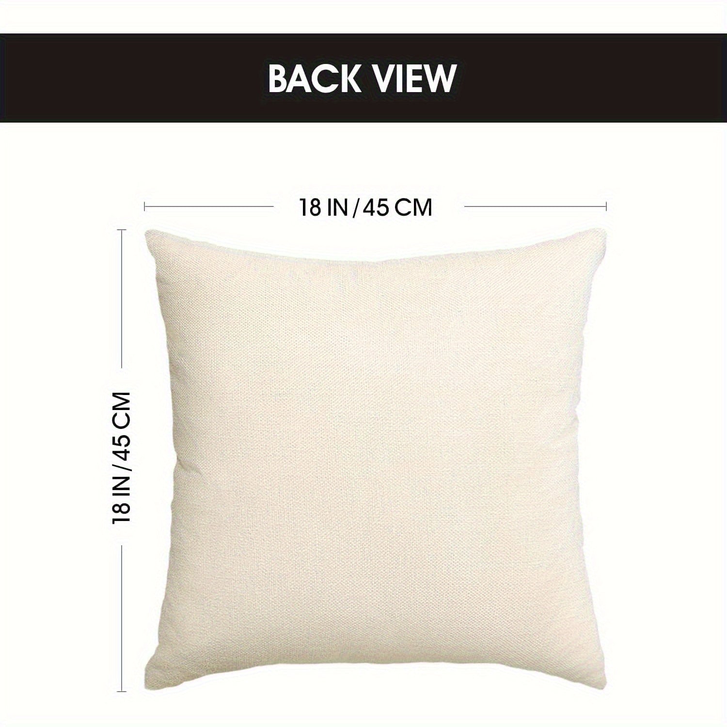 1pc Personalized Photo Pillow - Custom Couple, Pet Portrait, or Text - Dual-Sided Printing with Matching Back - Valentine's, Anniversary, Birthday Gift - Removable Zipper Closure - Machine Washable Polyester Cushion Case - Fits 18x18 Inserts - Home Decor