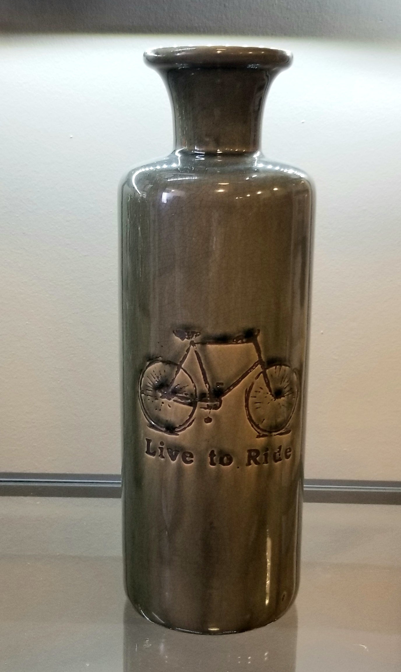Live To Ride Tall Decor