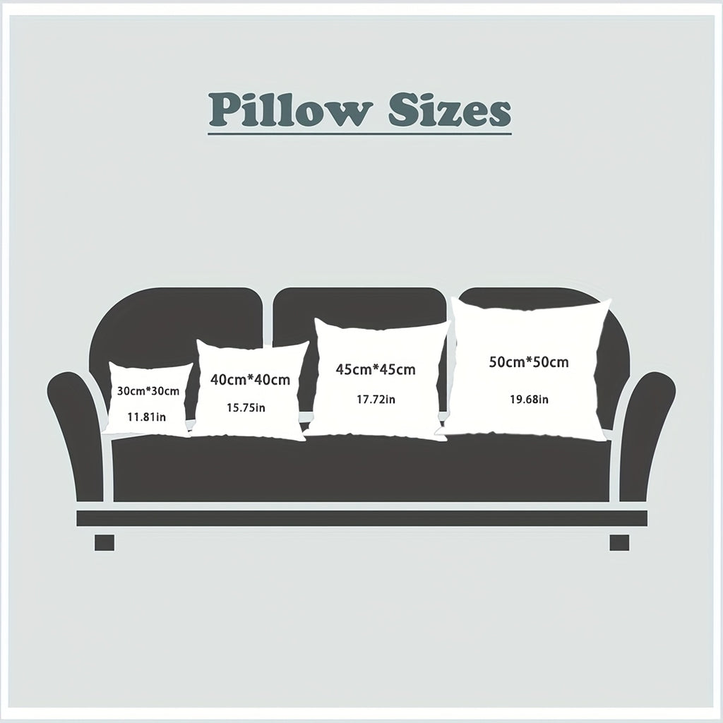 Custom Double-Sided Pillow with Clear Printing: Upload Your Photos, Family Pictures, Pet Images, or Scenery – Includes Cover and Filling in One Place