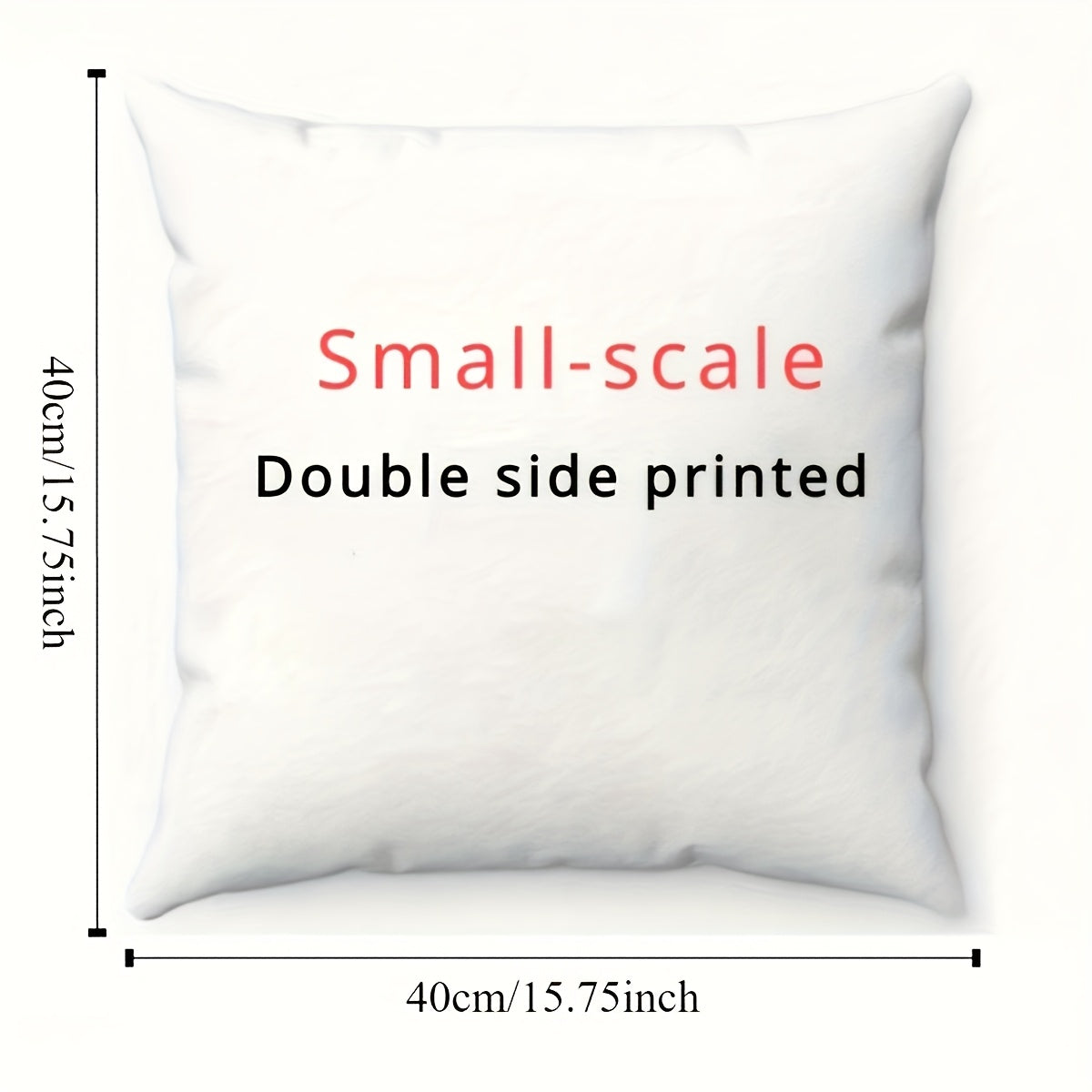 Custom Photo Pillow Cover - Dual-Sided Printing, Personalized Gift for Father's Day, Mother's Day, Christmas, Valentine's - Machine Washable Home Decor with Your Own Picture (No Insert Included), Decorative Pillow Covers, Thoughtful Present, Traditional