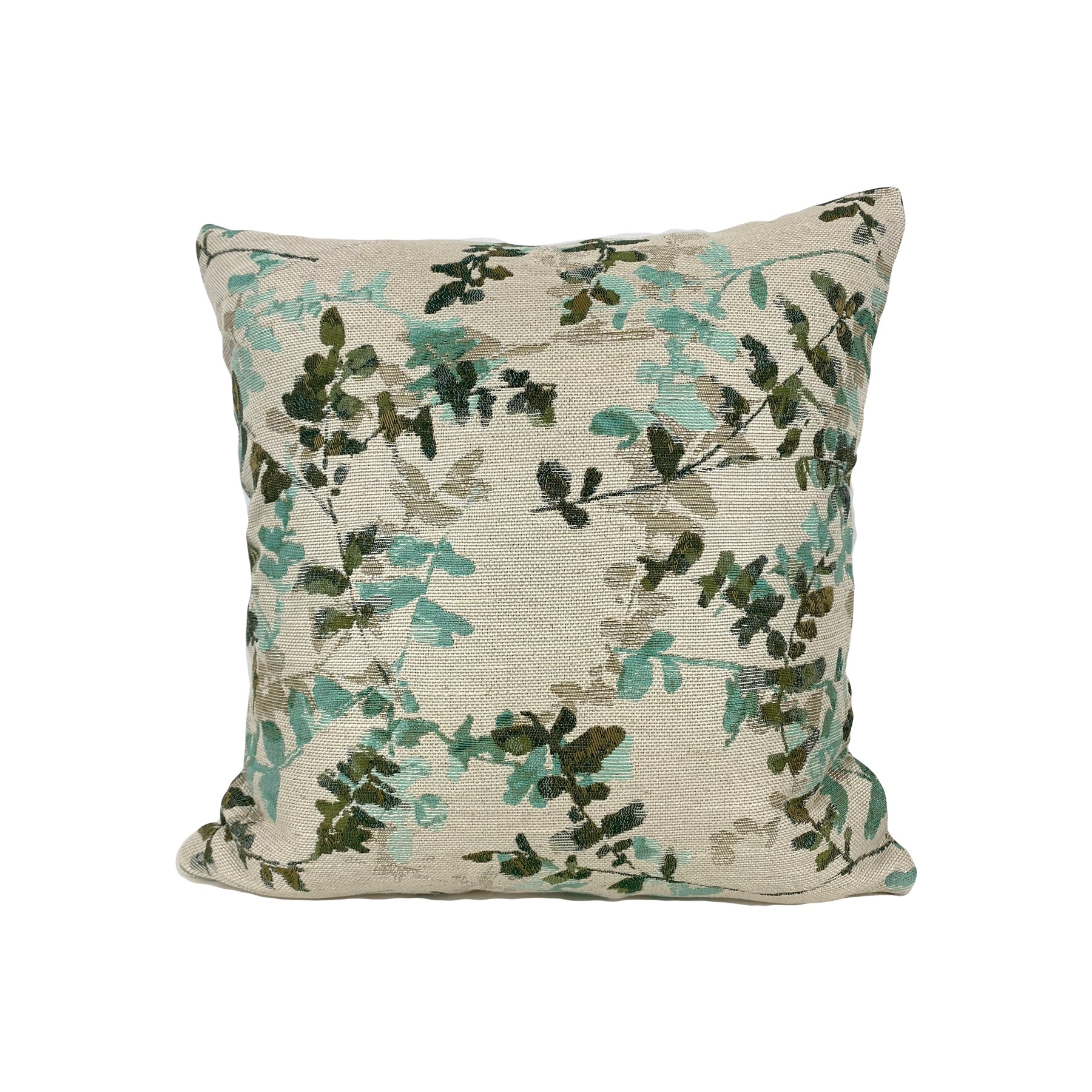 Acadia Turquoise Throw Pillow 17x17