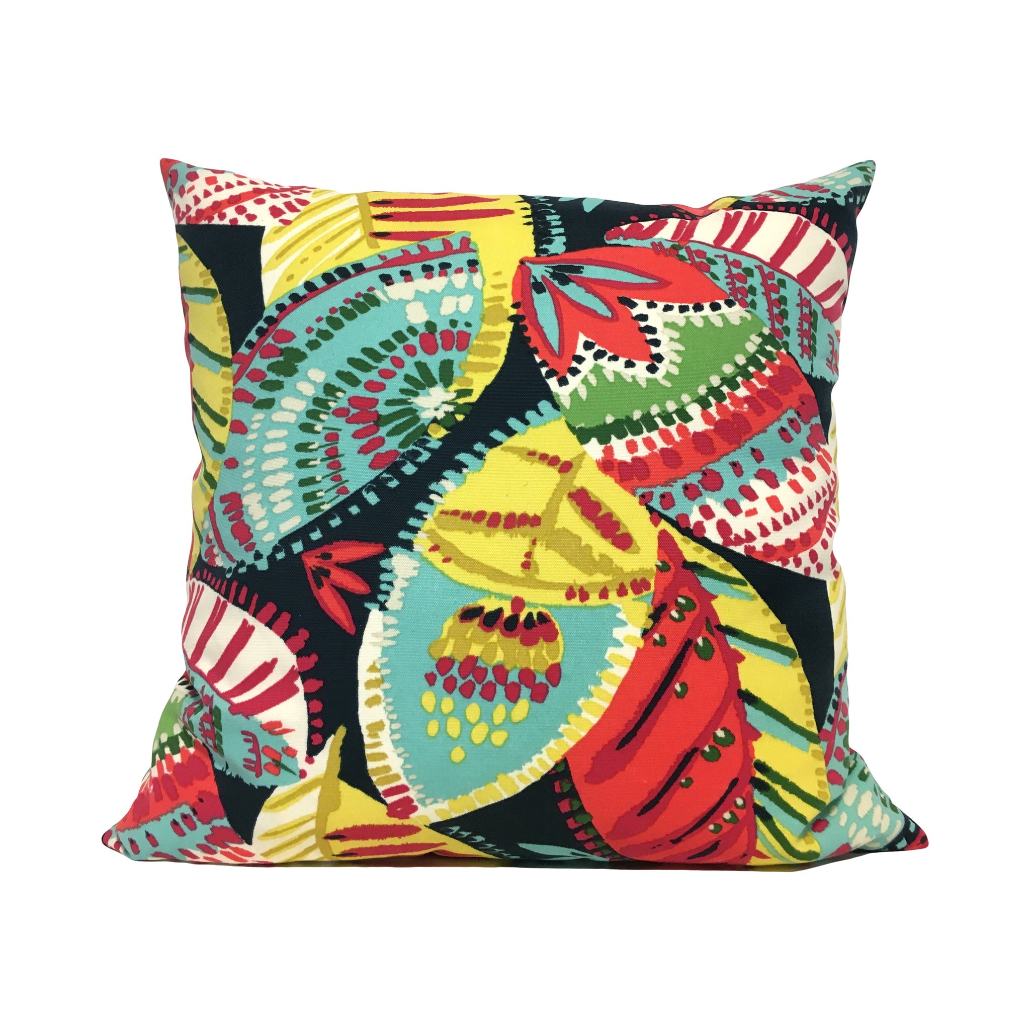 Amazon Leaves Outdoor Throw Pillow 20x20"