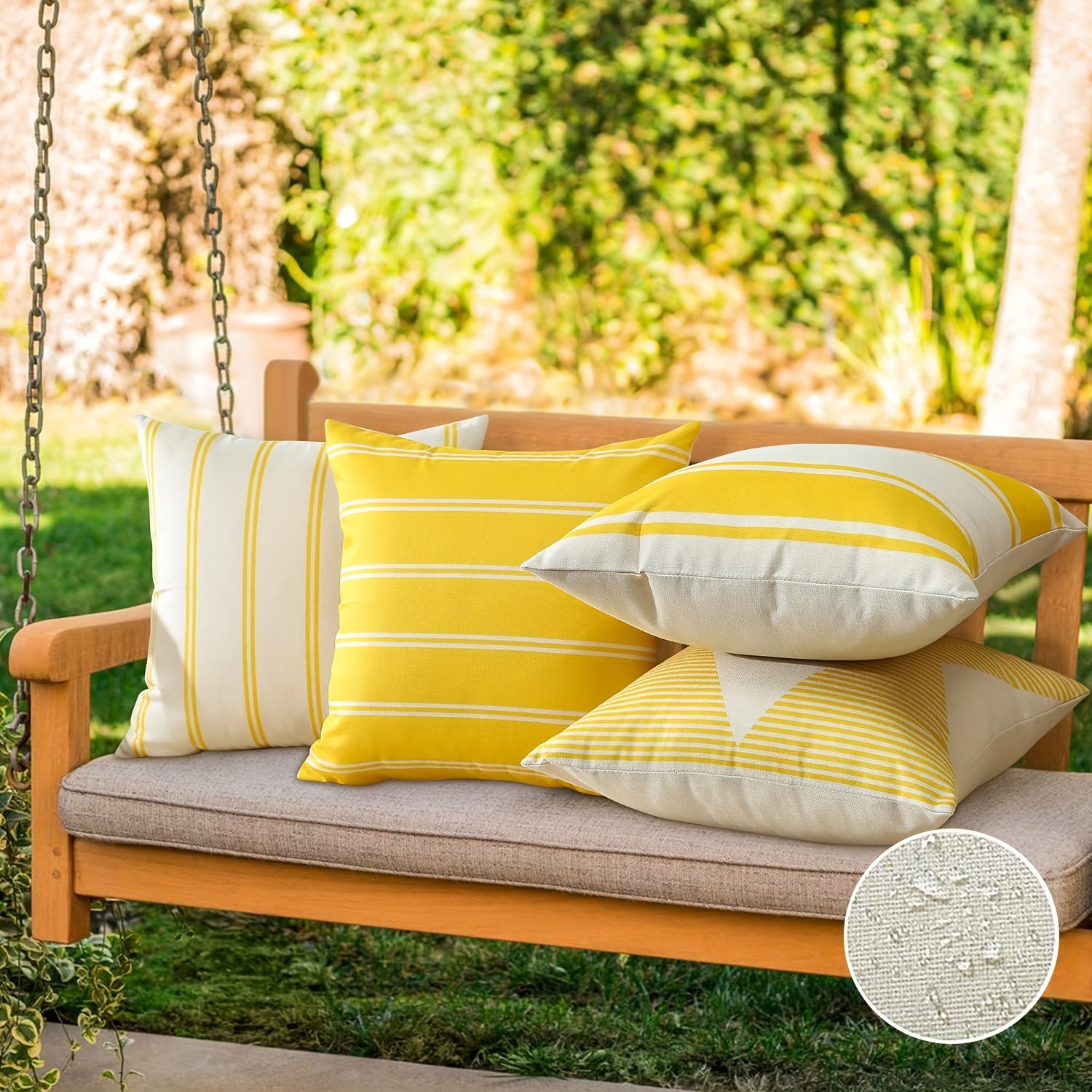 4pcs Tropical Style Throw Pillow Covers, Decorative Square Cushion Covers for Living Room, Bedroom, Sofa, (Double-sided Printing, Pillow Core Not Included)