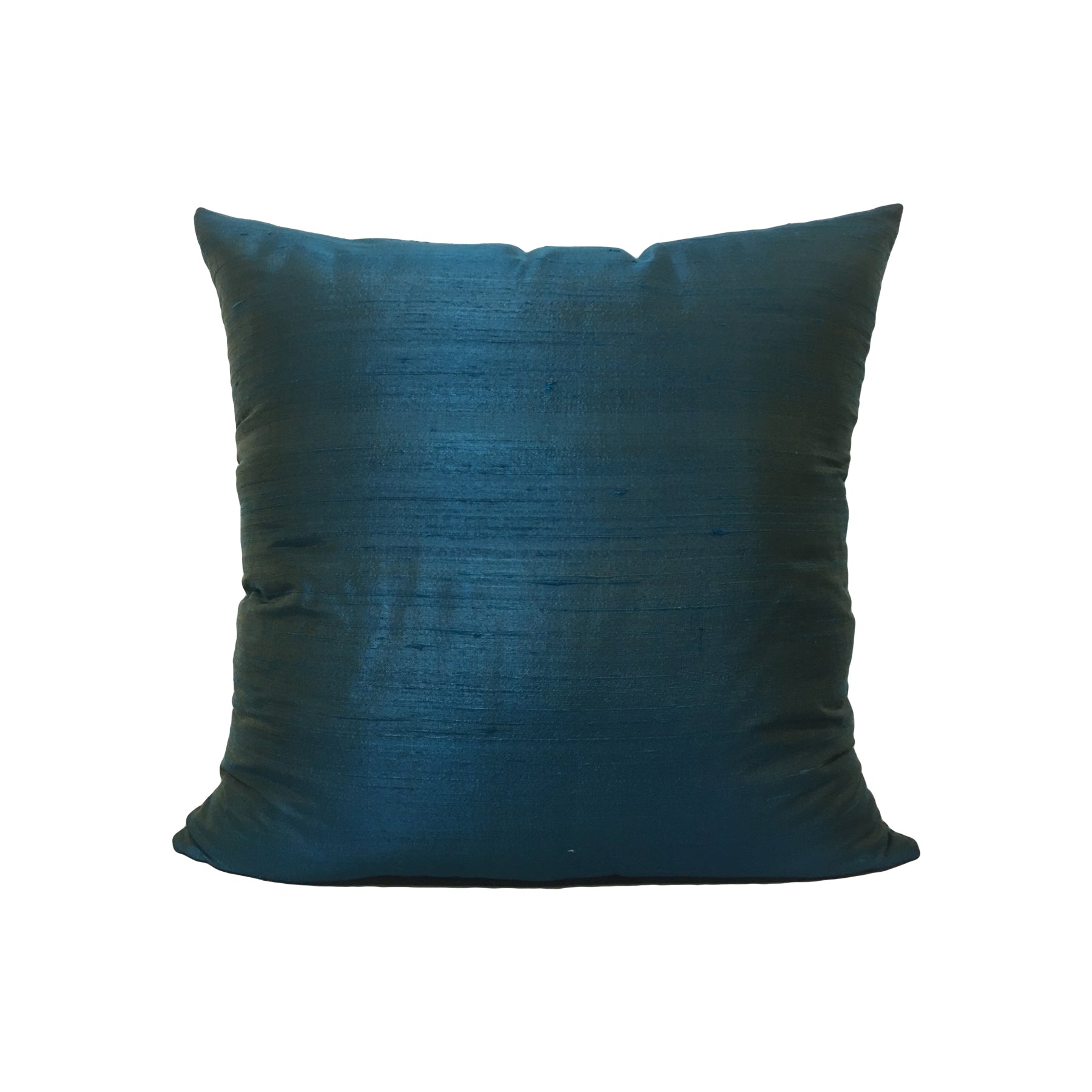 Dupioni Silk London Throw Pillow 17x17"