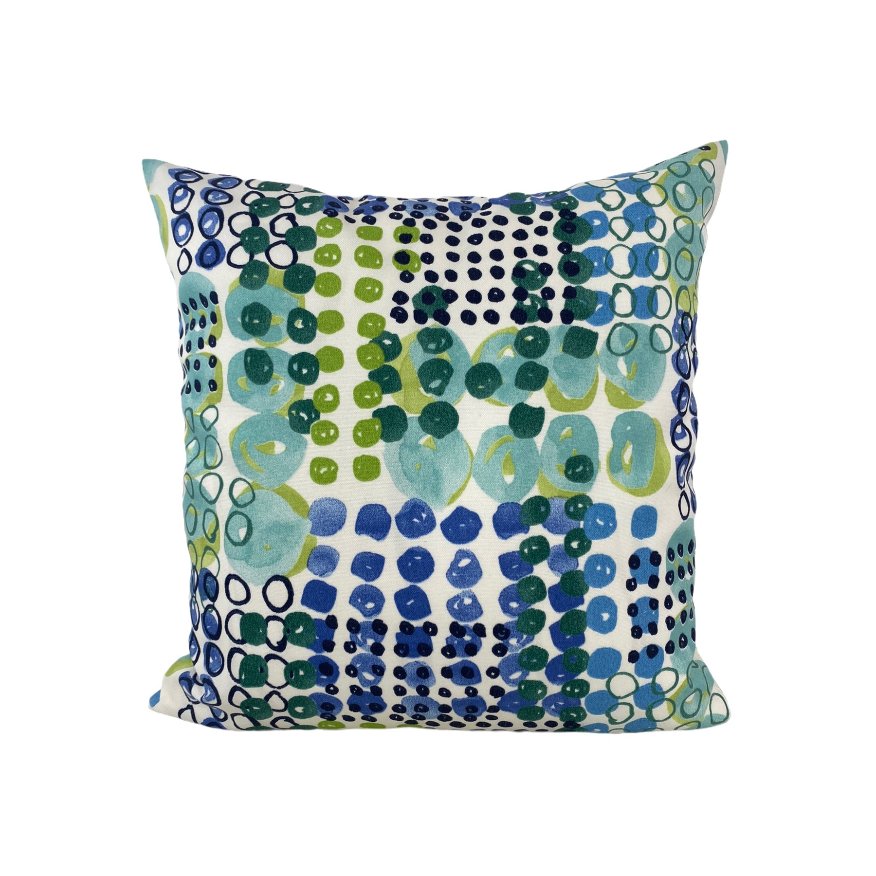 Indigo Creek Throw Pillow 17x17"