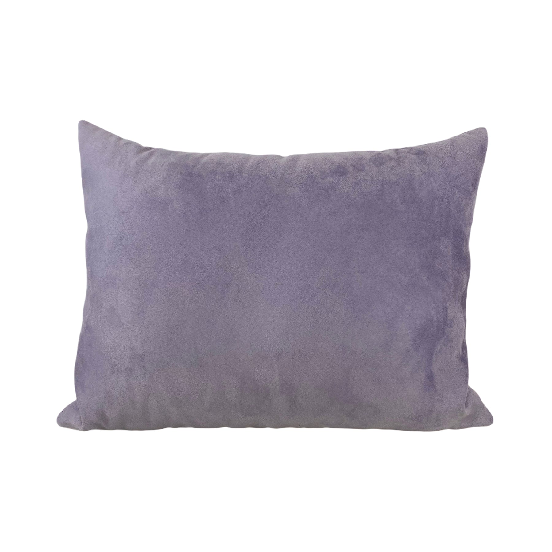 Infinity Lilac Suede Lumbar Pillow 15x20"