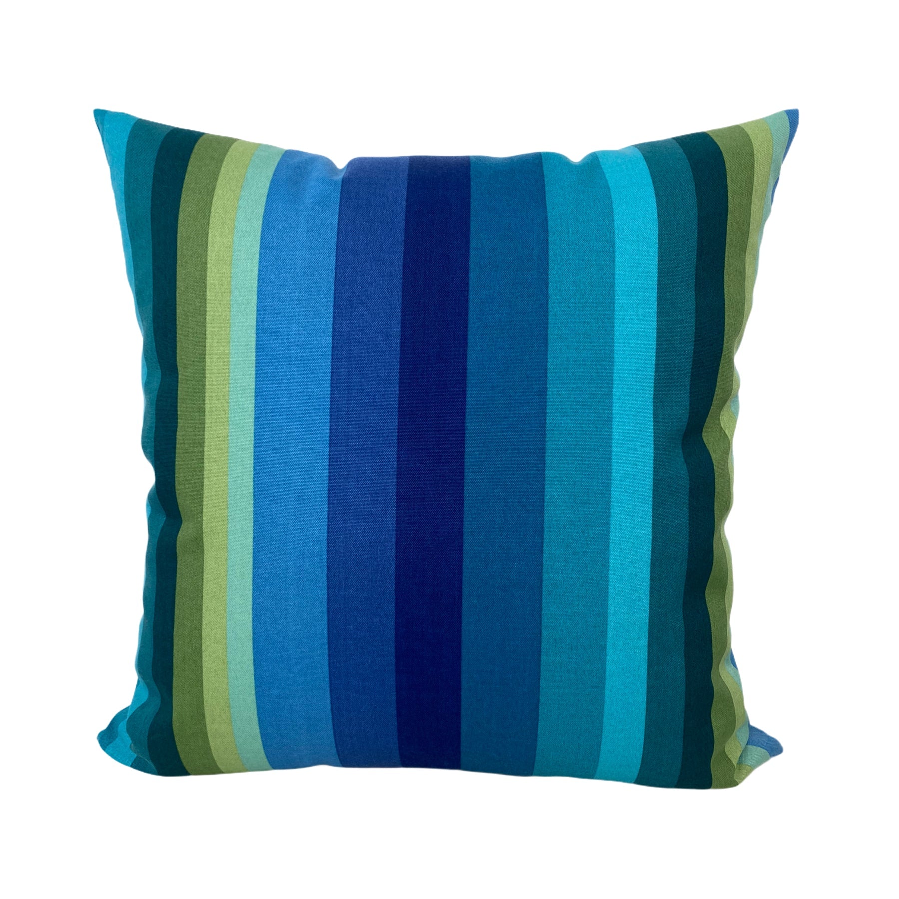 Islip Teal Outdoor Throw Pillow 20x20"