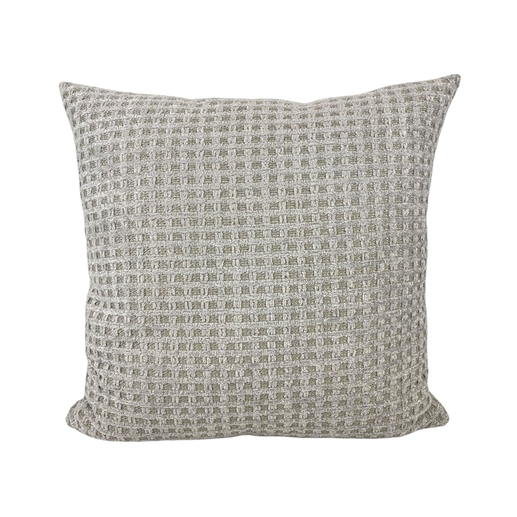 Solo Silver Throw Pillow 20x20"