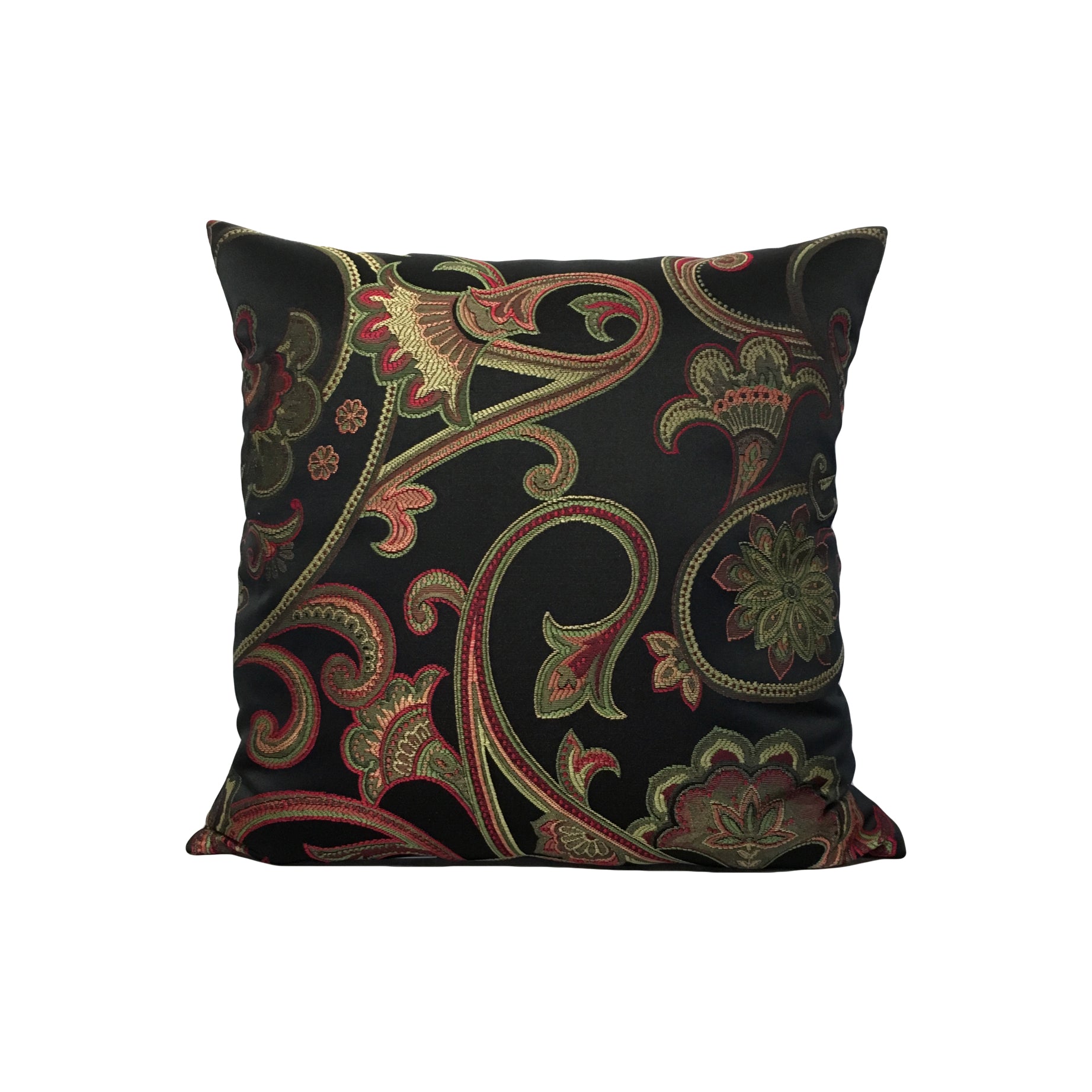 Trellis Blacken Throw Pillow 17x17"